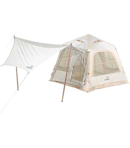 Amazon.co.jp: coody エアテント Familia（ファミリア） (グレー